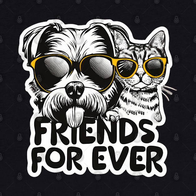 Friends Forvever by TooplesArt